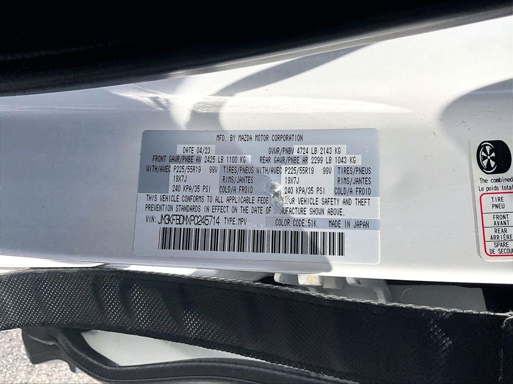 Used 2023 Rhodium White Metallic Mazda 2.5 S Premium Package AWD image 30
