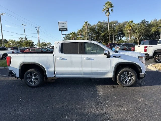 New 2026 Glacier White Tricoat GMC SLT image 3