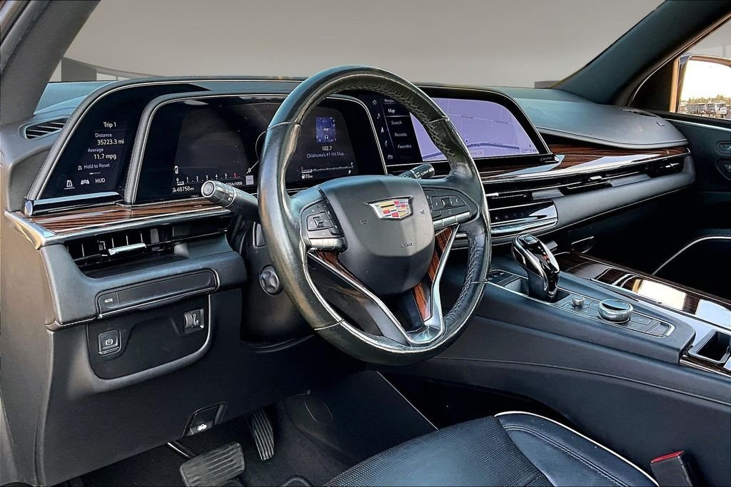 Used 2023 Black Cadillac Premium Luxury image 13