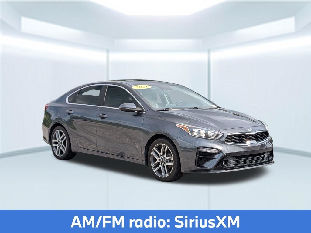 Used 2021 Gray Kia EX image 10
