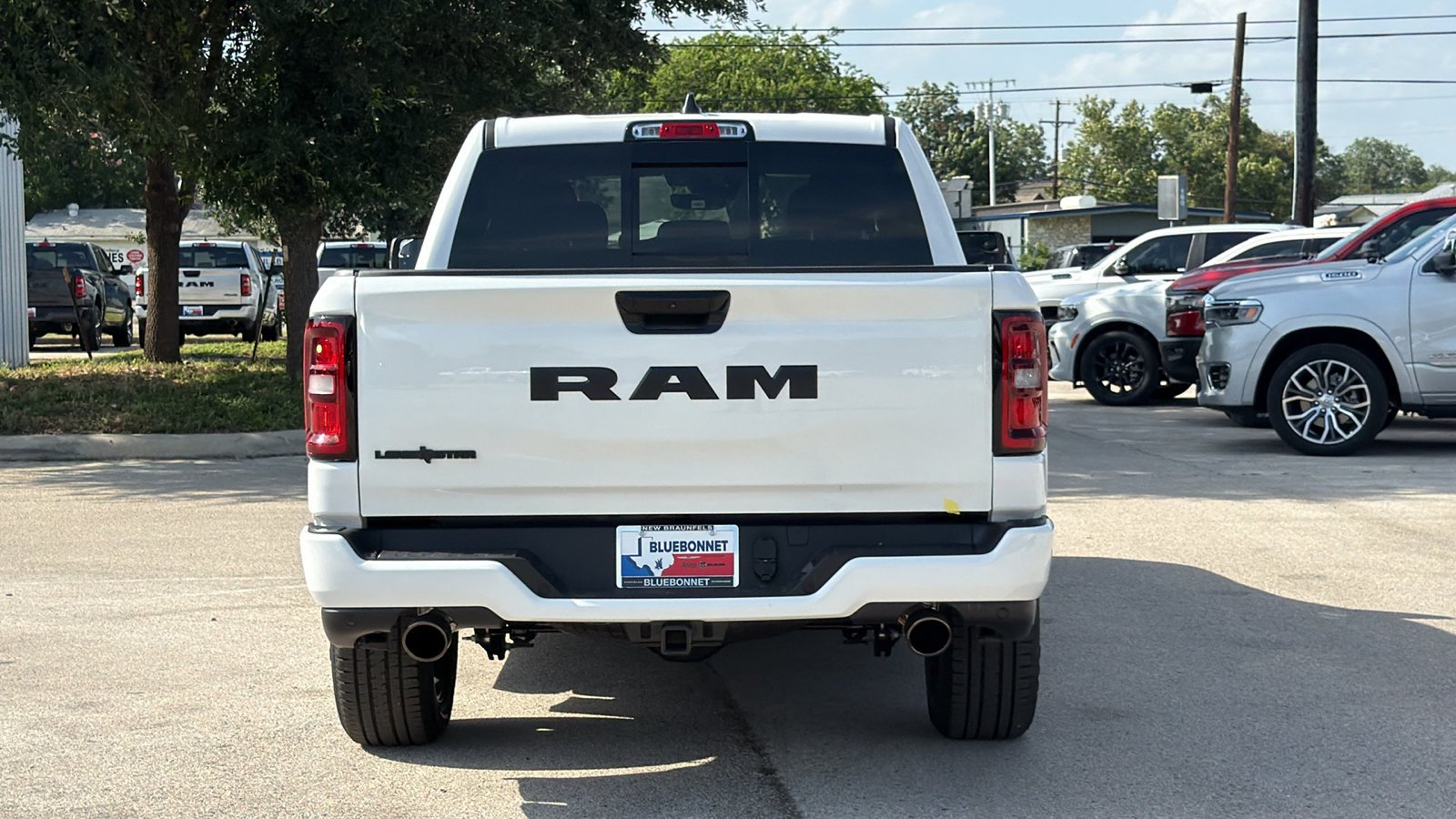 New 2026 Bright White Clear-Coat Exterior Paint RAM Lone Star image 6