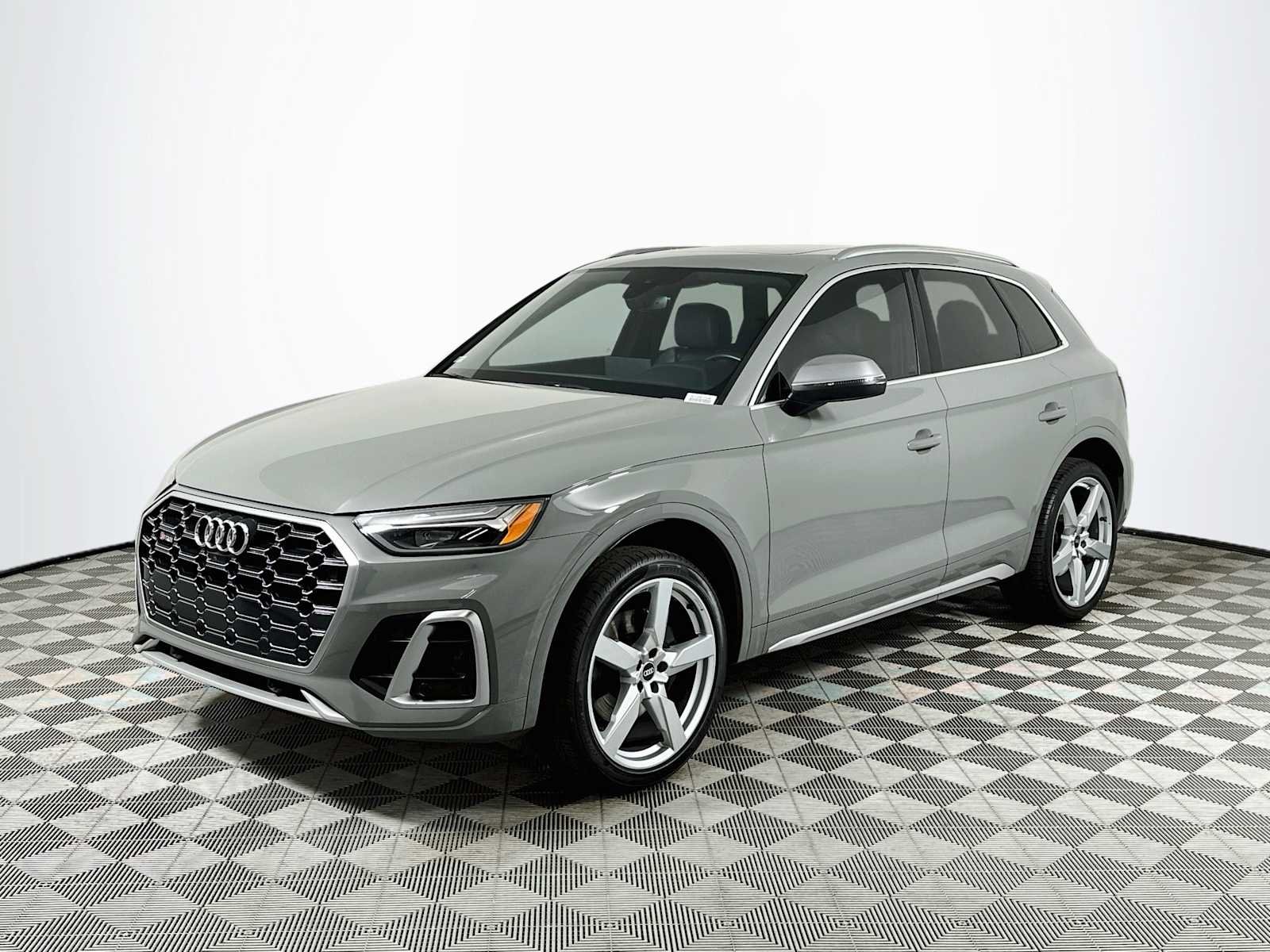 Used 2021 Quantum Gray Audi Premium Plus image 3