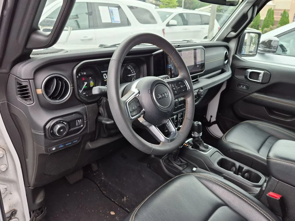 Used 2024 White Jeep Sahara 4xe image 9