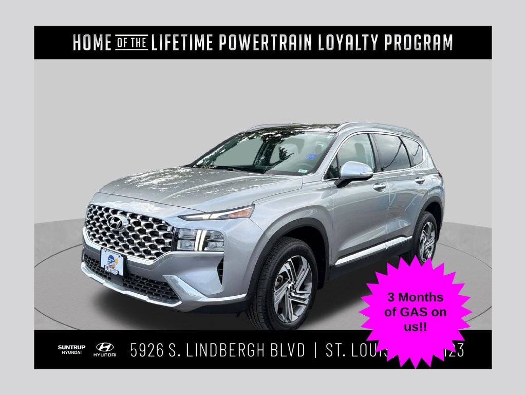 Used 2023 Shimmering Silver Pearl Hyundai SEL image 1