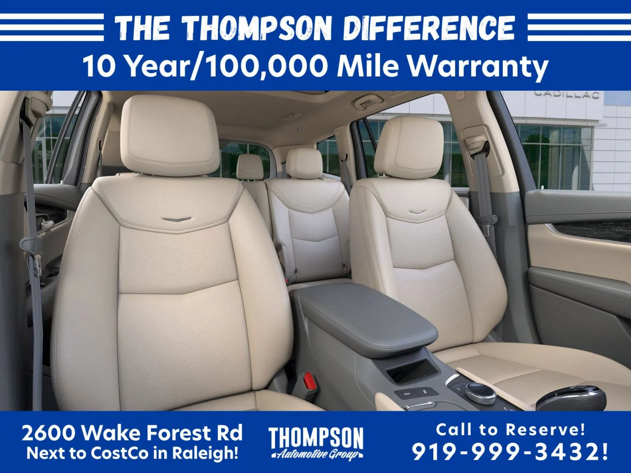 Used 2025 Crystal White Tricoat Cadillac Premium Luxury image 16