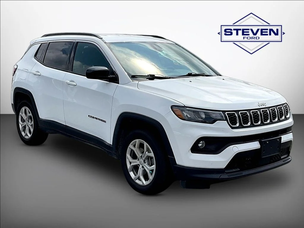 Certified Used 2024 White Jeep Latitude image 1