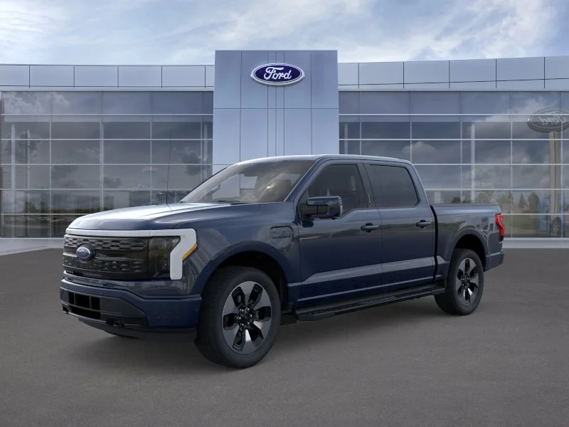 New 2022 Antimatter Blue Metallic Ford F150 4X4 CREW image 1