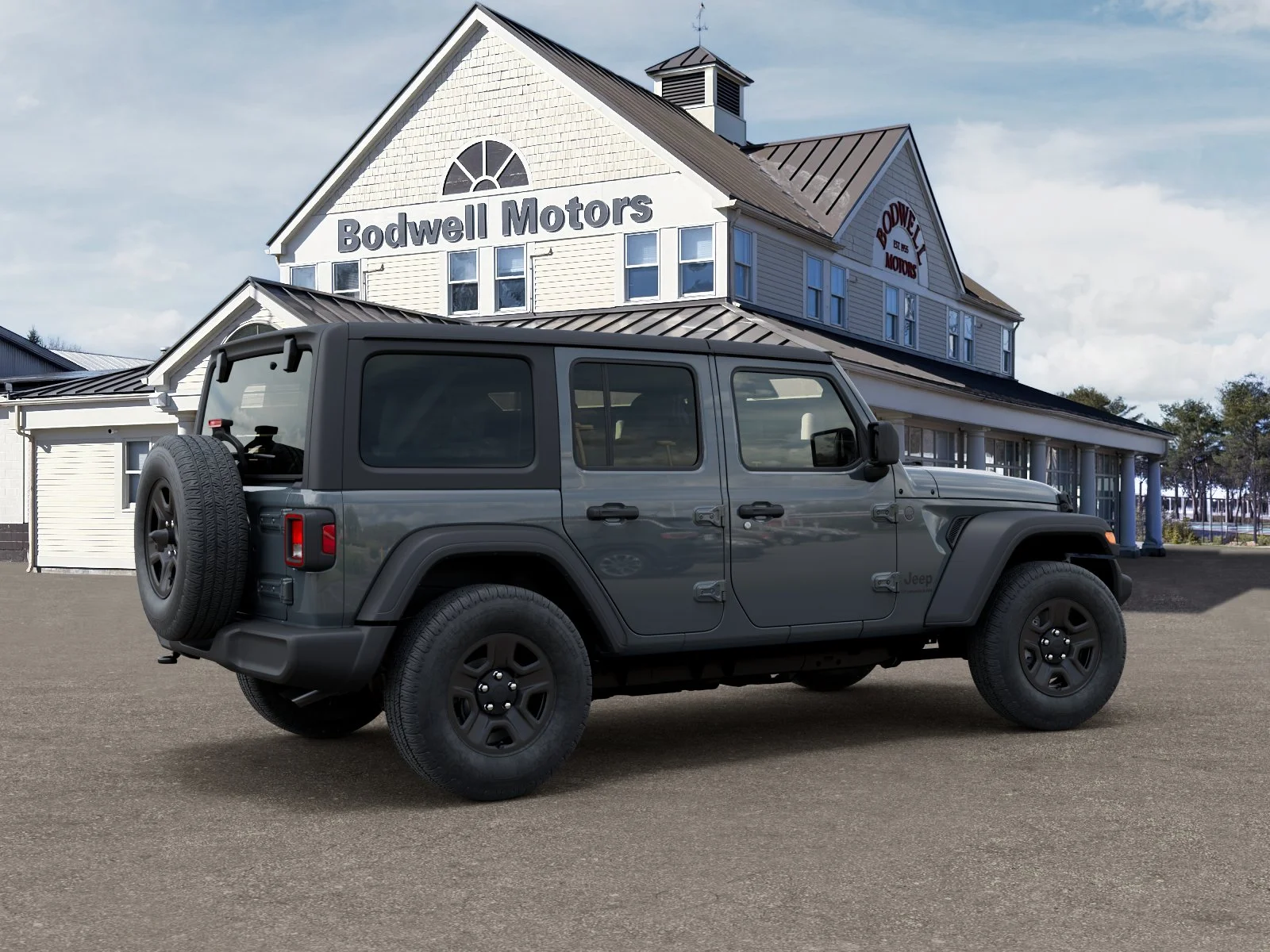 New 2026 Anvil Clear-Coat Exterior Paint Jeep 4-Door Sport image 30