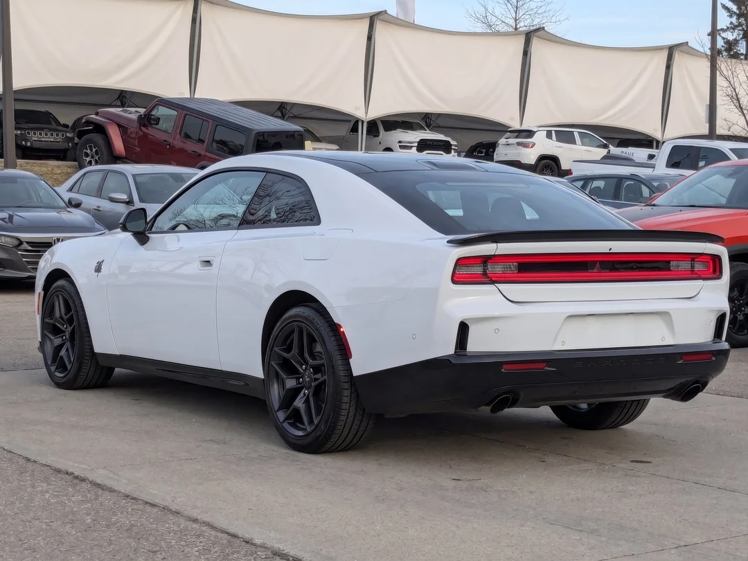 New 2026 White Dodge Scat Pack - - Blacktop Pkg - Two-Tone Black Roof - 20 Black Wheels - Adaptive Cruise & More! image 6