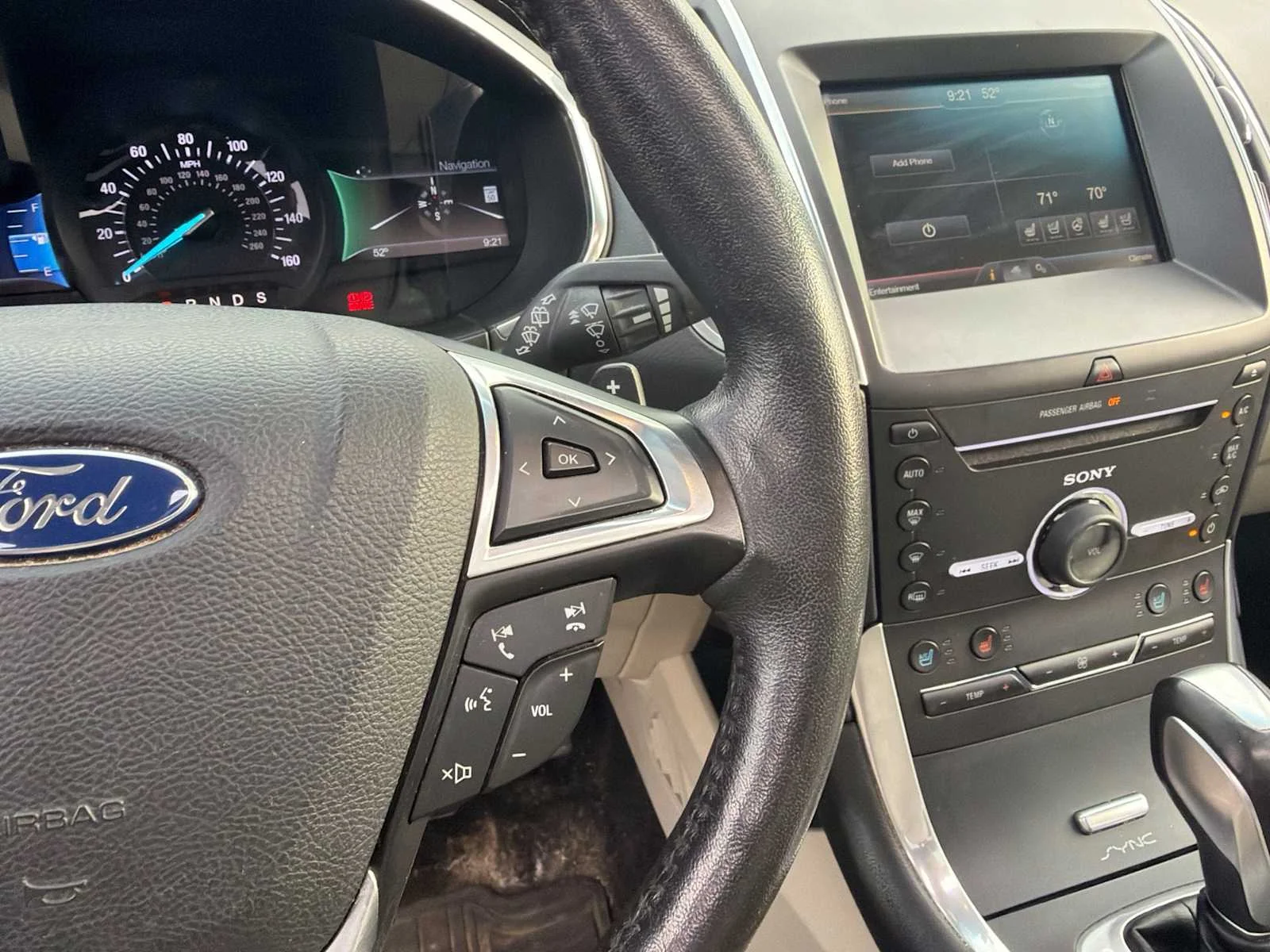 Used 2015 White Platinum Metallic Tri-Coat Ford Titanium image 18