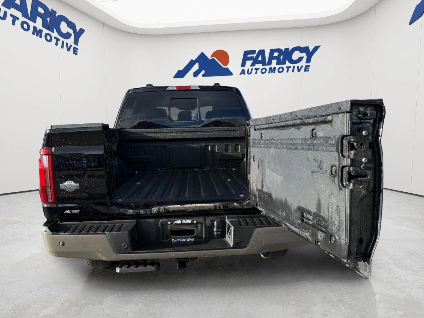 Used 2025 Agate Black/Marsh Gray Ford King Ranch image 12