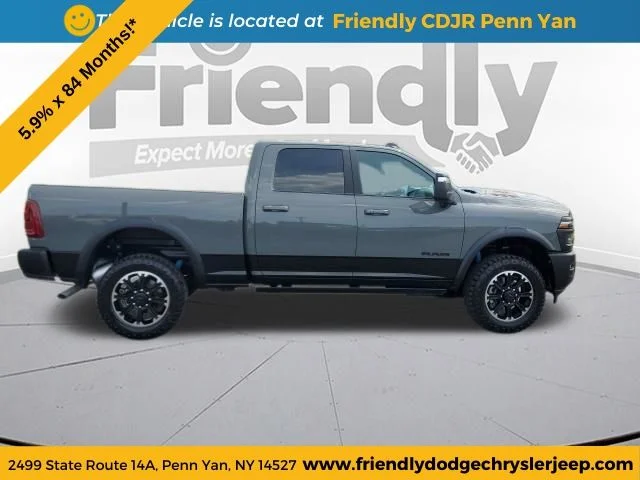 New 2026 Ceramic Gray Clear-Coat Exterior Paint RAM Rebel image 6