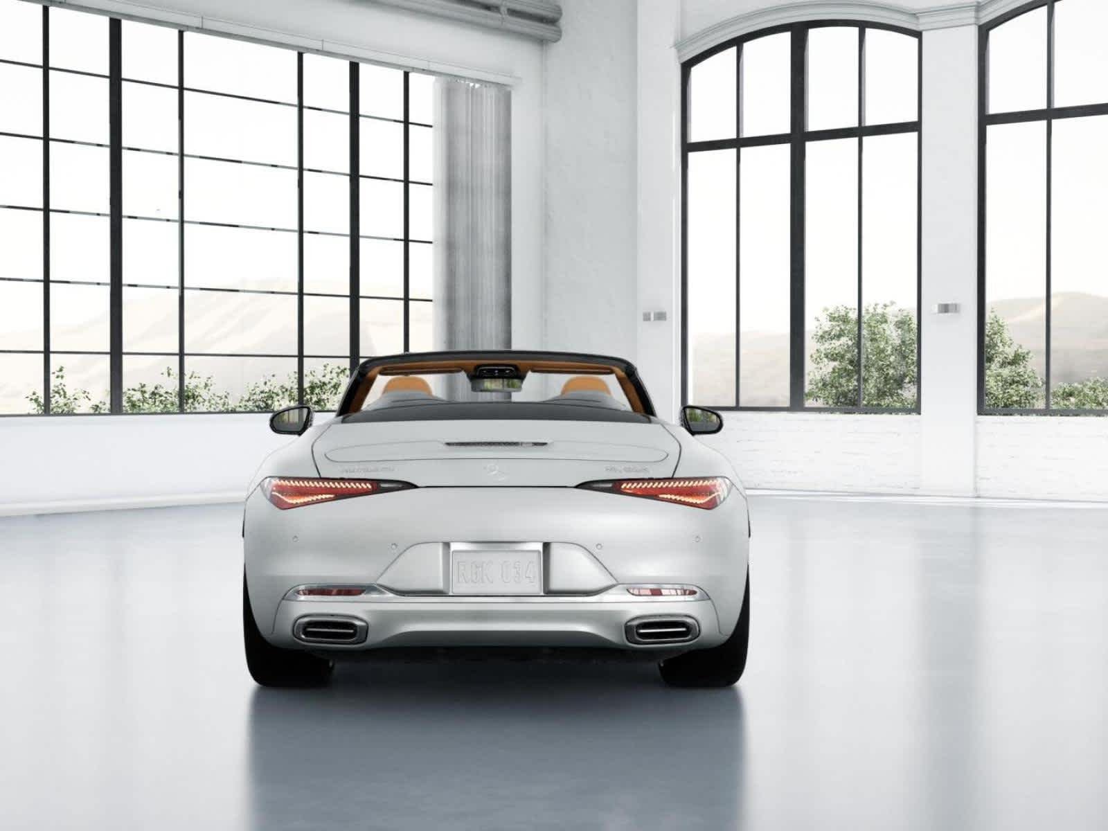 New 2027 MANUFAKTUR Moonlight White Magno Mercedes-Benz Maybach SL 680 Monogram Series image 24