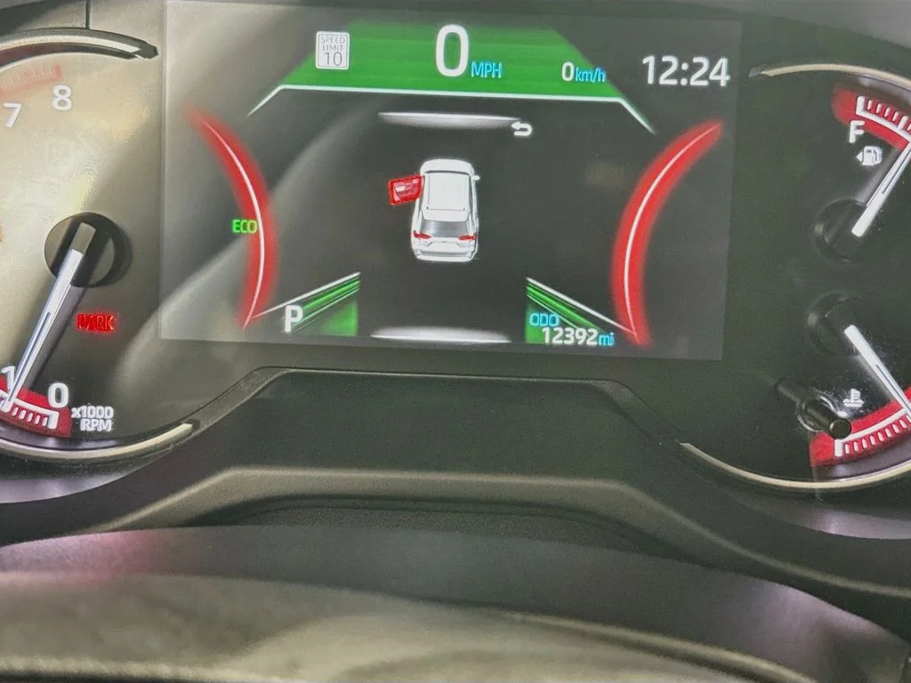 Used 2025 Ruby Flare Pearl Toyota LE image 13