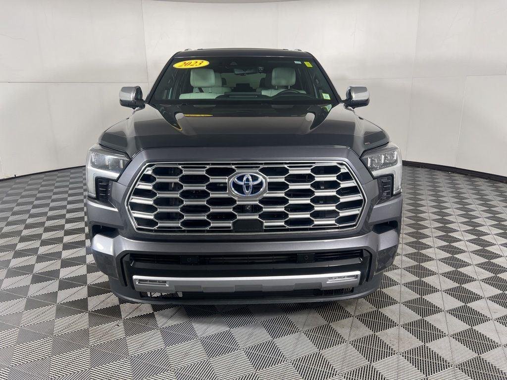 Used 2023 Magnetic Gray Metallic Toyota Capstone image 7