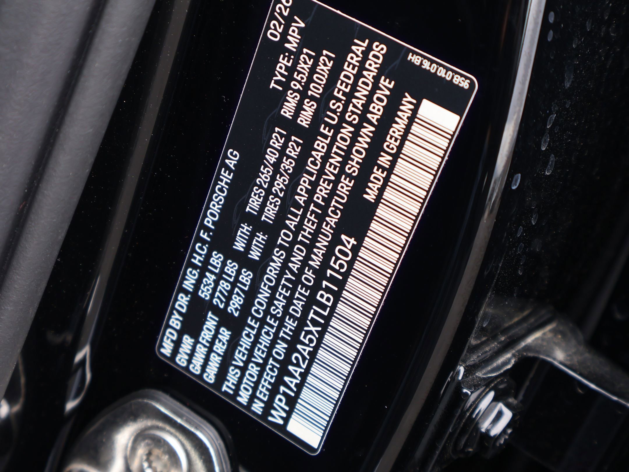 New 2026 Black Porsche  image 30