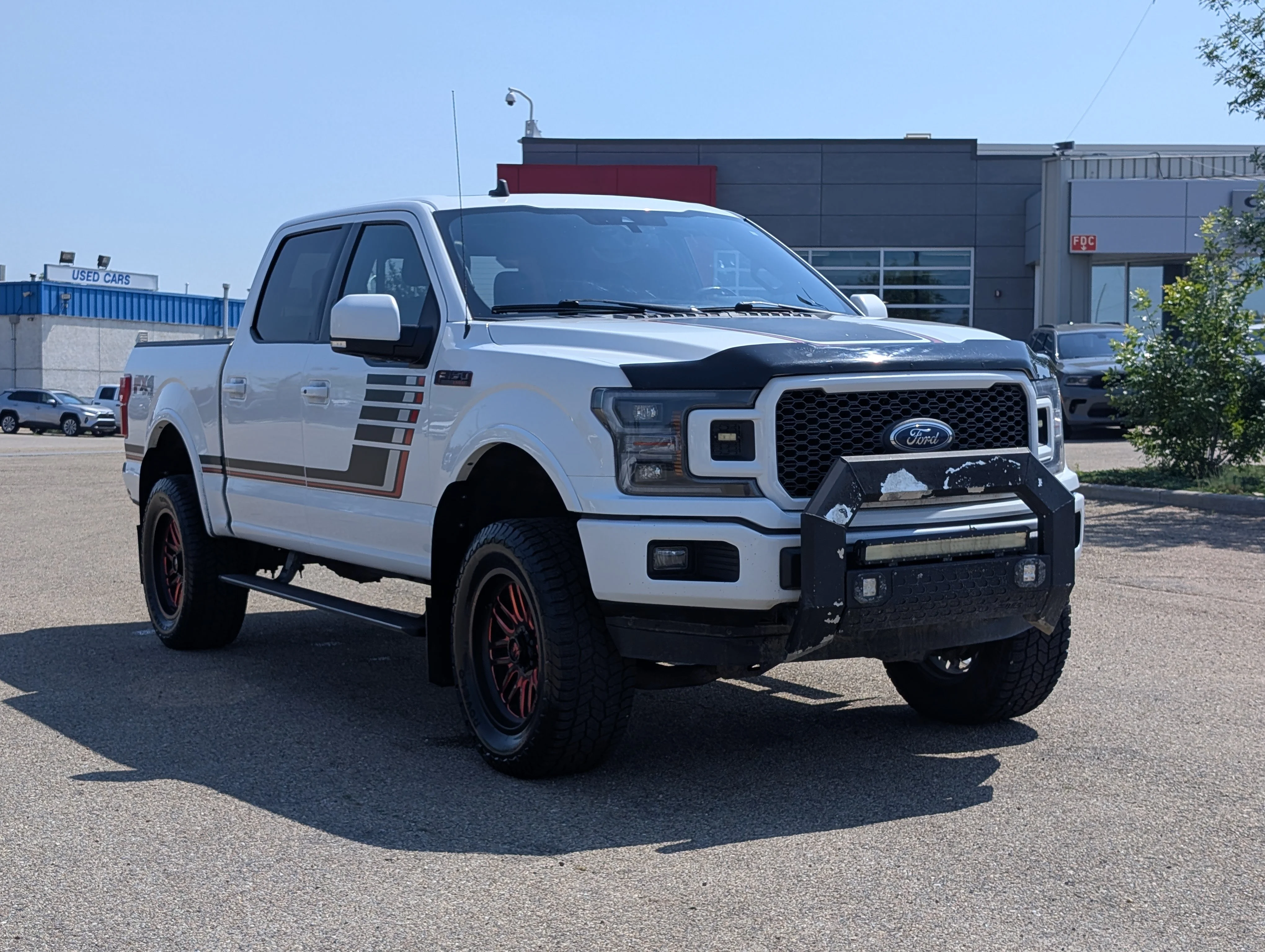 Used 2019 Oxford White Ford XL 4WD SuperCrew 5.5