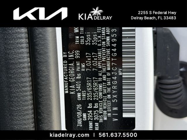 New 2026 Glacial White Kia LX image 30