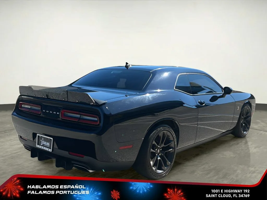 Used 2021 Black Dodge R/T Scat Pack image 8