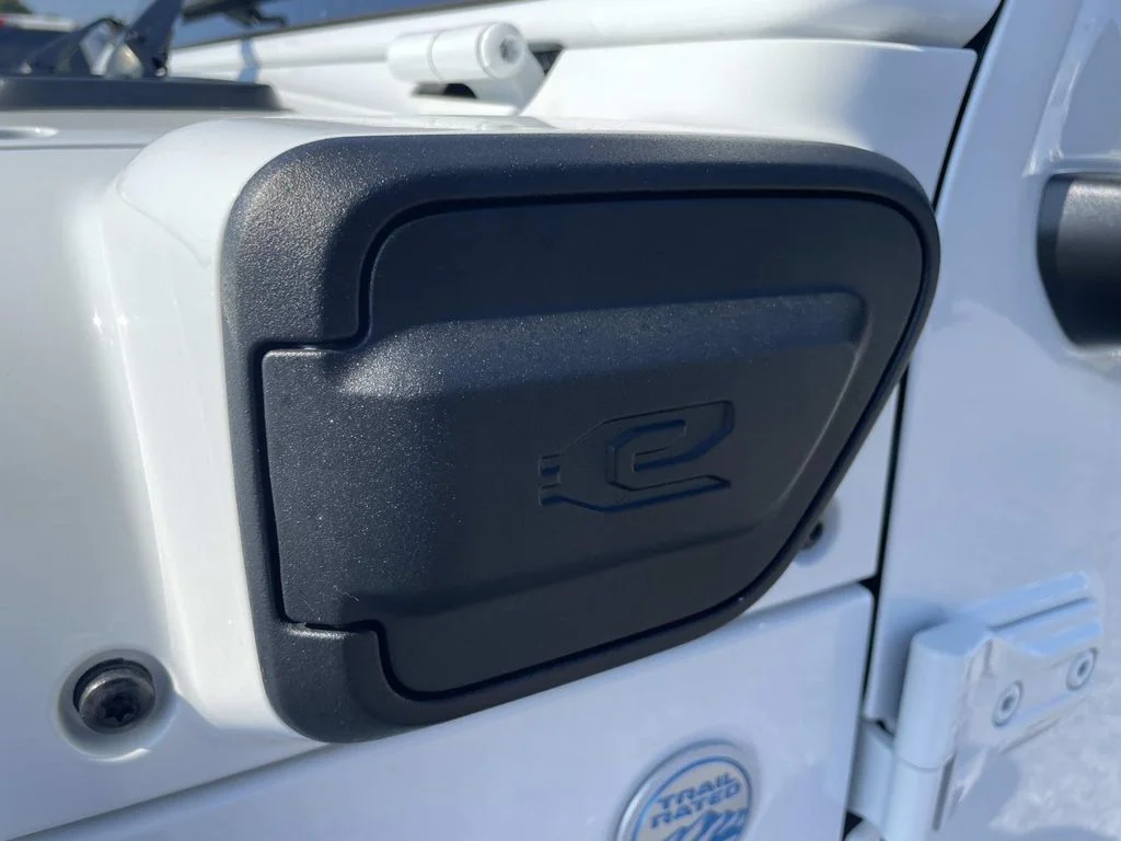 Used 2021 White Jeep Unlimited Sahara 4xe image 39