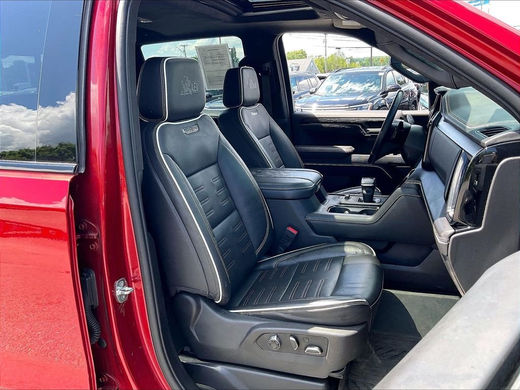 Used 2023 Volcanic Red Tintcoat GMC AT4X image 10