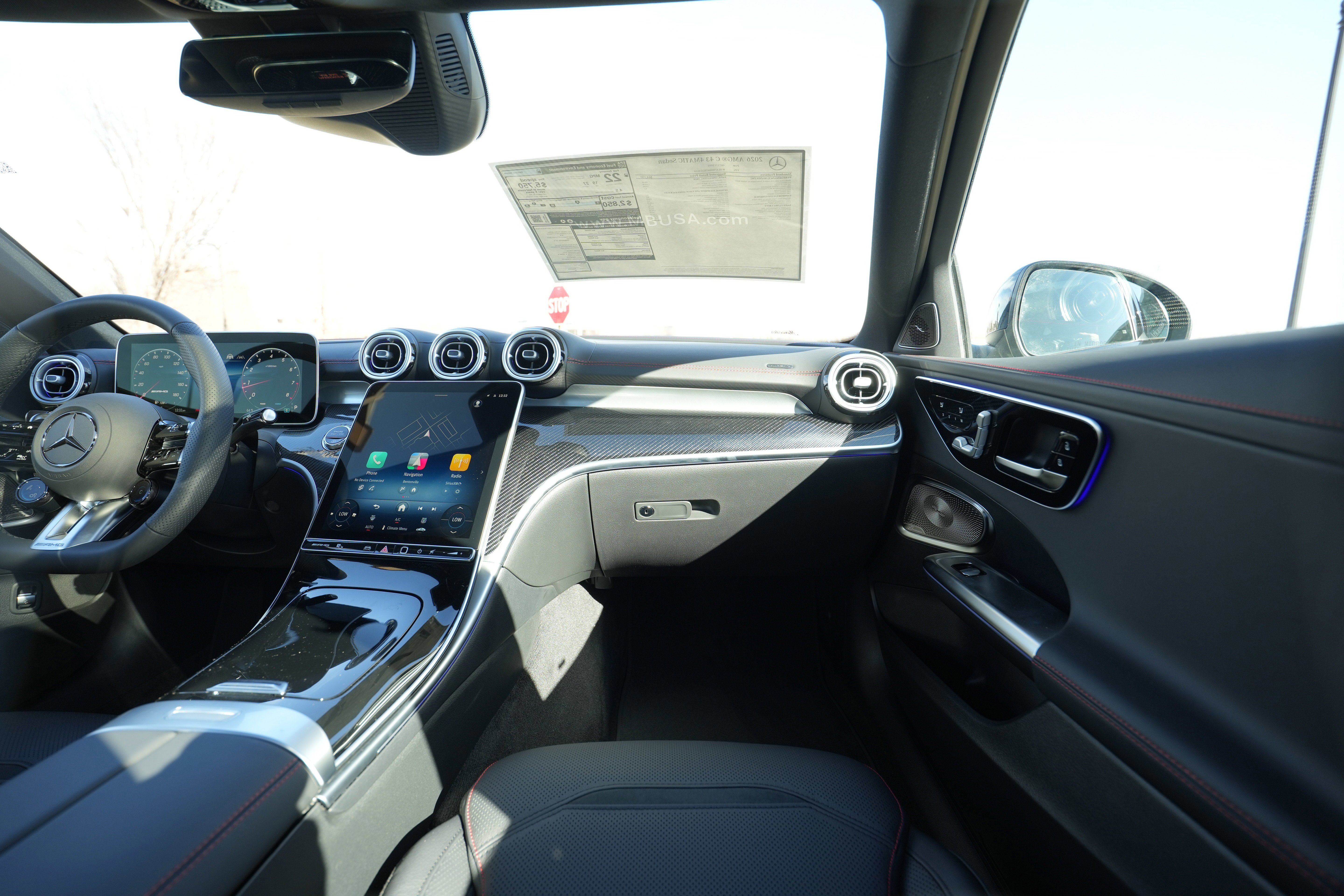 New 2026 Obsidian Black Metallic Mercedes-Benz AMG® C 43 image 32