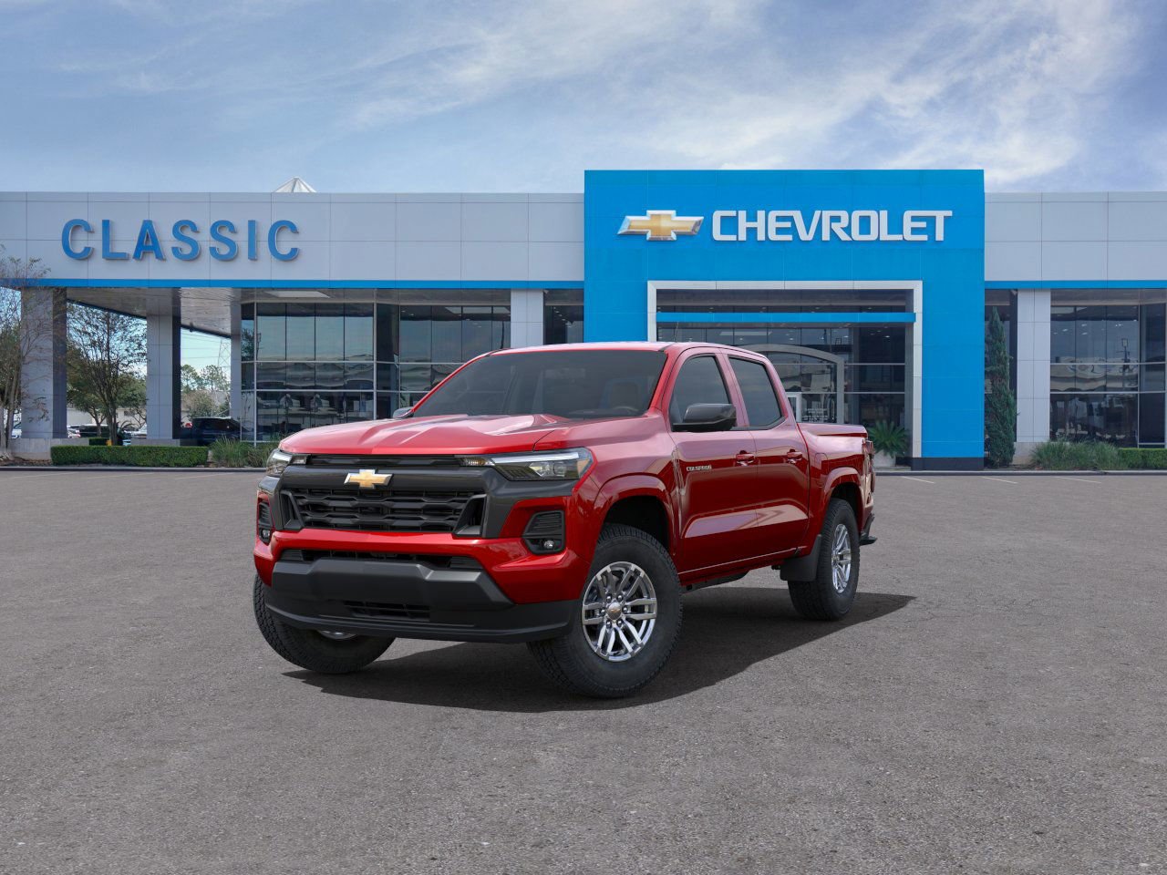 2025 Chevrolet Colorado WT/LT Red at Classic Elite Chevrolet Hwy 6