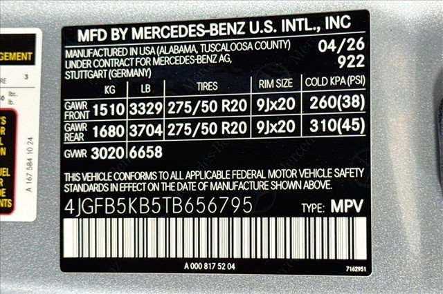 New 2026 Cirrus Silver Metallic Mercedes-Benz GLE 450 image 60