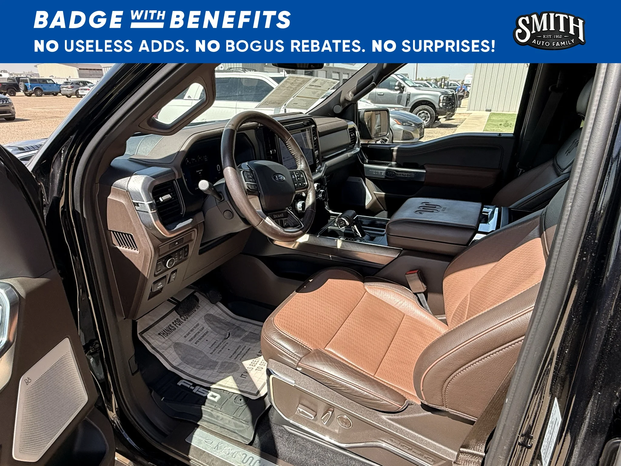 Certified Used 2025 Agate Black Metallic Ford King Ranch image 16