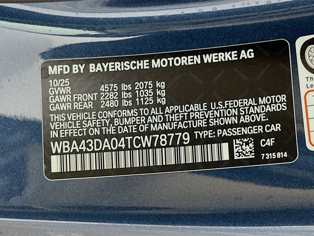 Used 2026 Arctic Race Blue metallic BMW 430i image 24