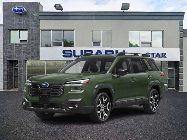 New 2026 Deep Emerald Green Pearl Subaru Touring image 1