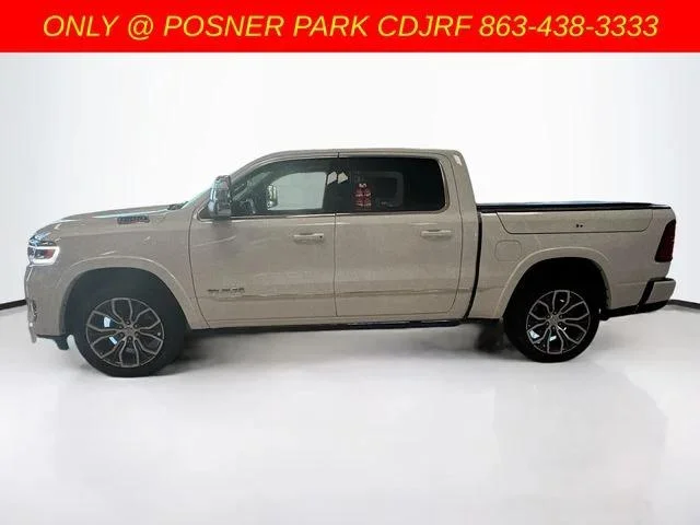 New 2026 Bright White Clear-Coat Exterior Paint RAM Tungsten image 8