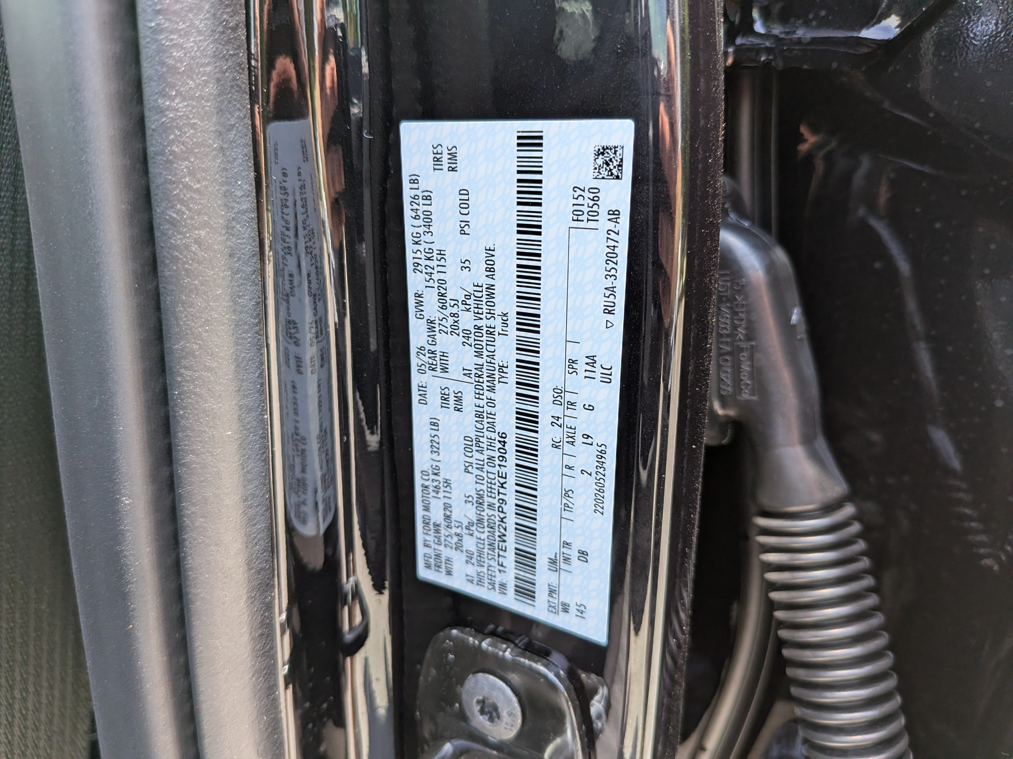 New 2026 Agate Black Metallic Ford STX® image 30