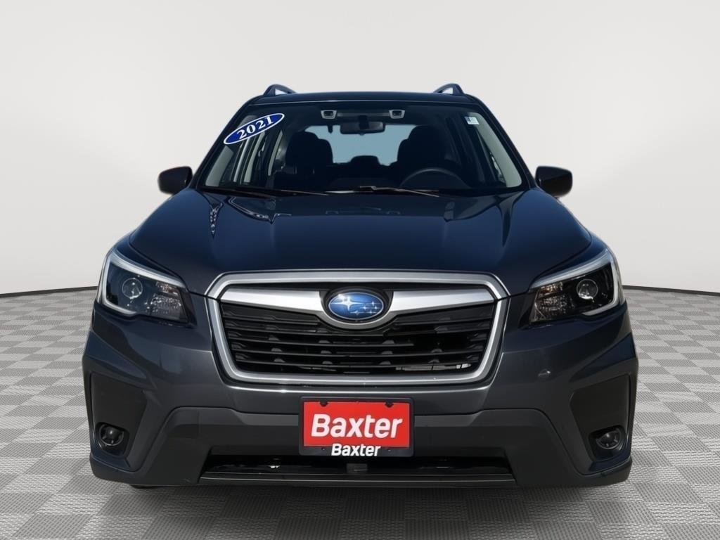 Used 2021 Magnetite Gray Metallic Subaru Base image 2