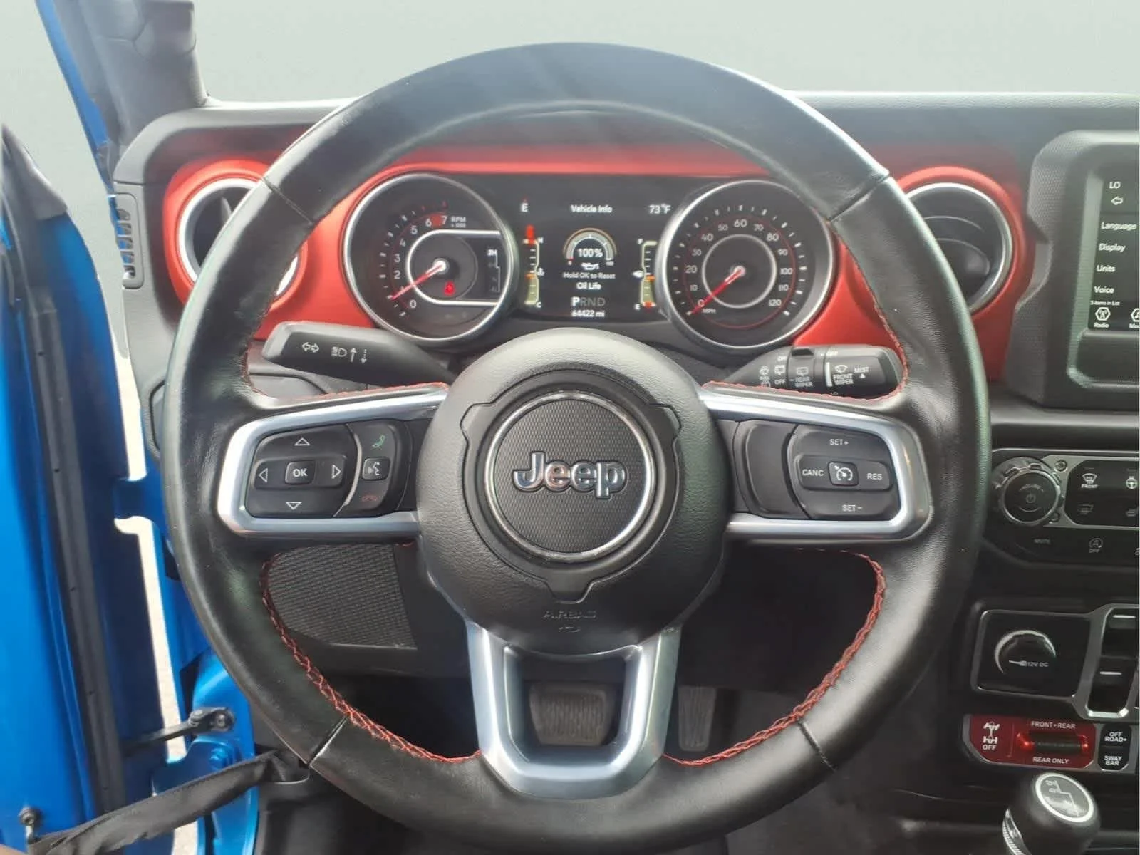 Used 2021 Hydro Blue Pearlcoat Jeep Unlimited Rubicon image 29