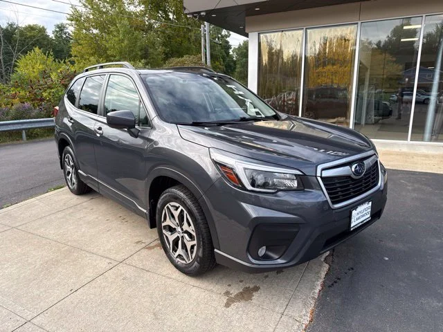 Certified Used 2021 Gray Subaru Premium image 3