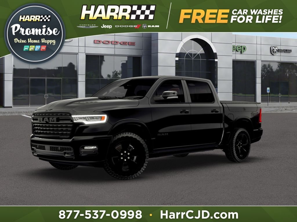 New 2026 Diamond Black Crystal Pearl-Coat Exterior Paint RAM Limited image 1
