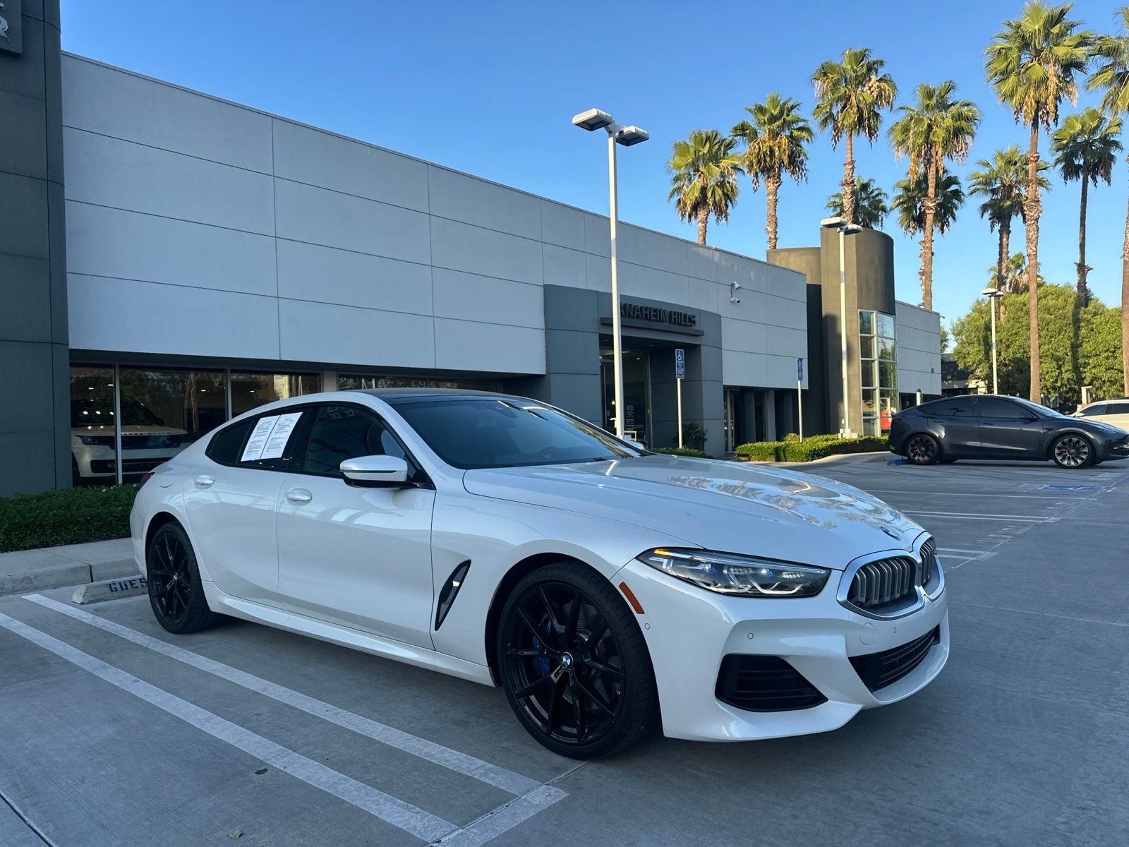 Used 2024 Mineral White Metallic BMW 840 image 2