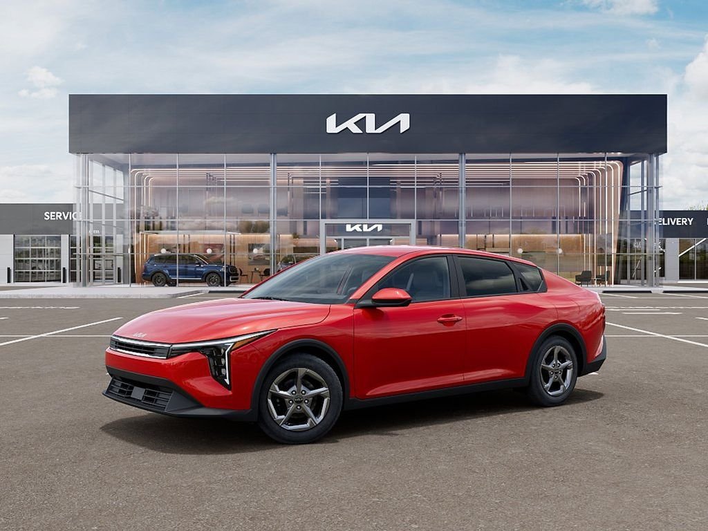 New 2026 Currant Red Kia LXS image 3
