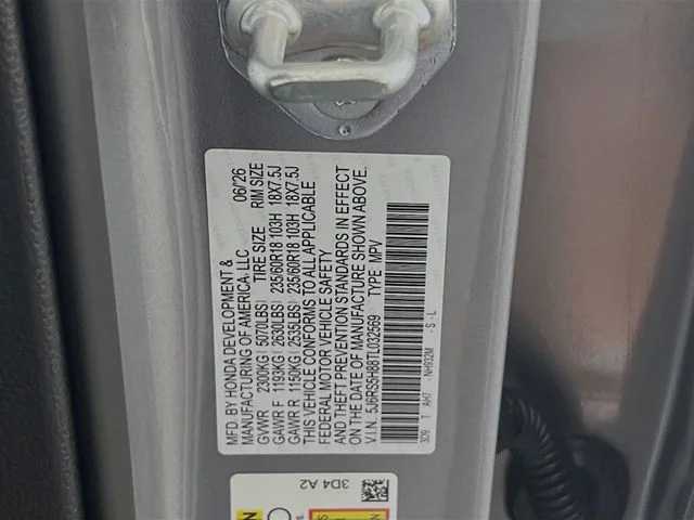 New 2026 Solar Silver Metallic Honda Sport-L image 24