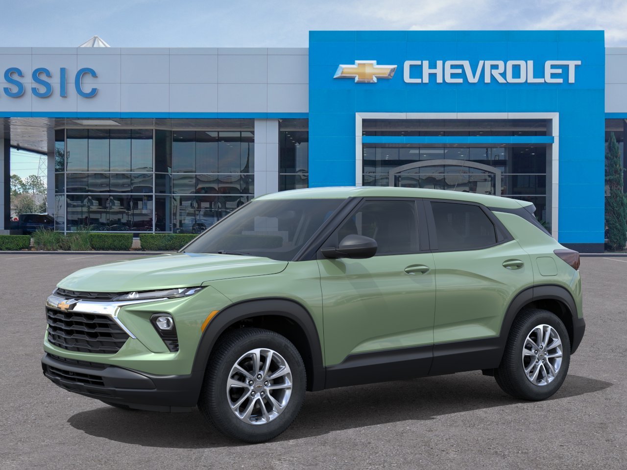 2026 Chevrolet Trailblazer LS Green at Classic Elite Chevrolet Sugar Land