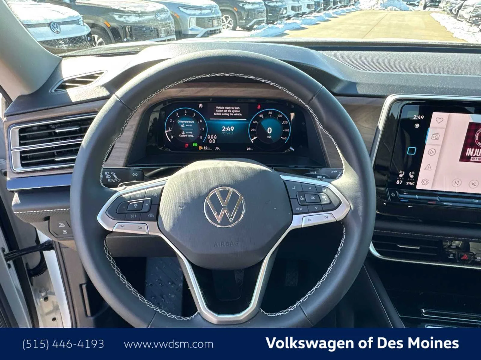 New 2026 Opal White Pearl Volkswagen 2.0T SE w/Technology image 15