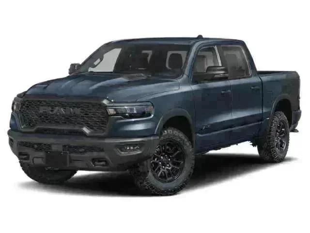 New 2027 Forged Blue Metallic Exterior Paint RAM Rebel image 1