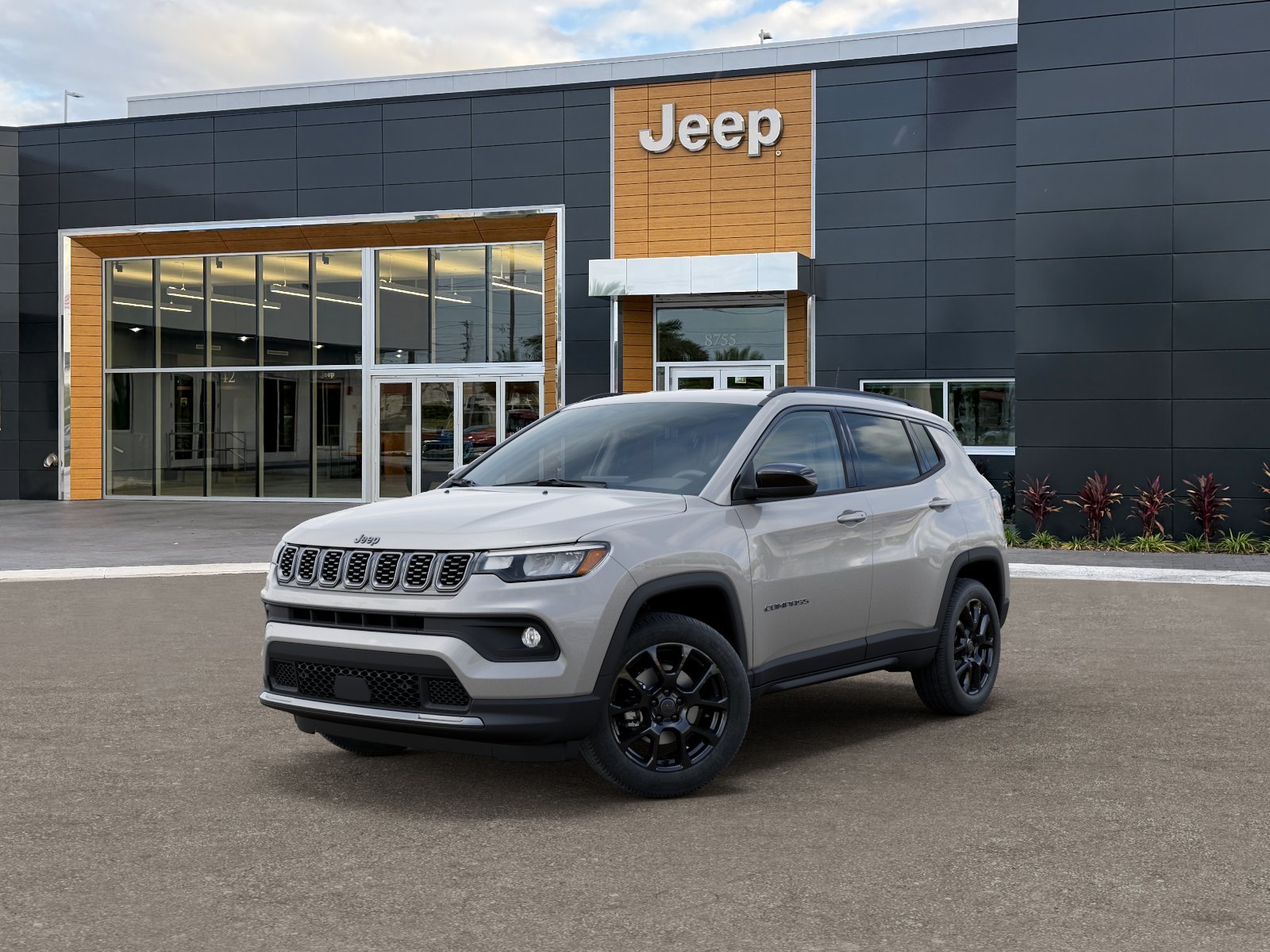 New 2026 Silver Zynith Metallic Clear-Coat Exterior Paint Jeep Latitude image 31