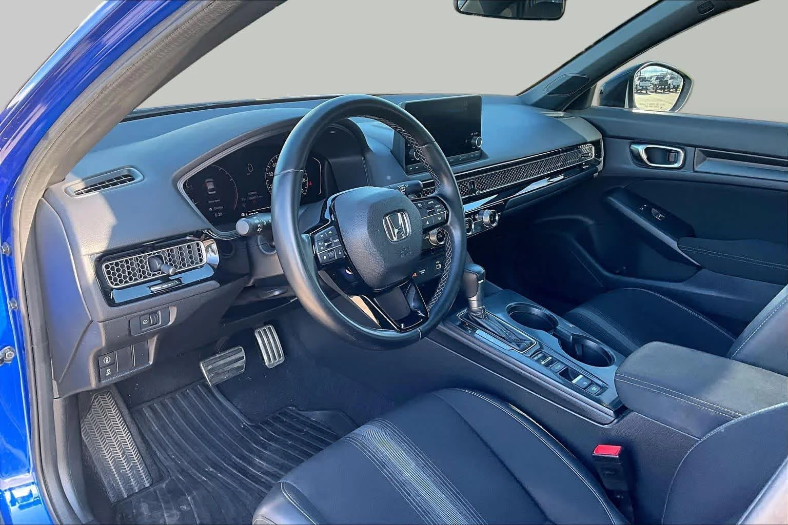 Used 2022 Aegean Blue Metallic Honda Sport image 16