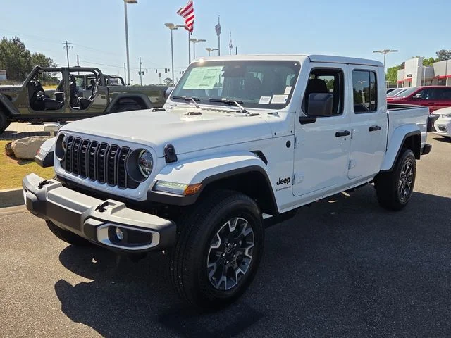 New 2026 Bright White Clear-Coat Exterior Paint Jeep Sahara image 3