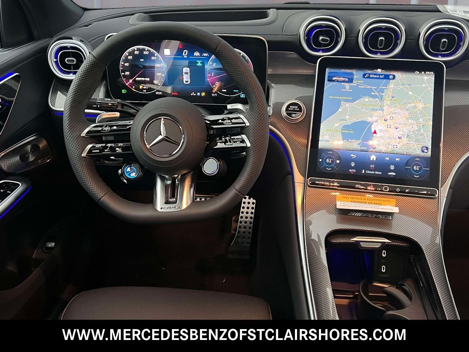 New 2027 MANUFAKTUR Moonlight White Metallic Mercedes-Benz AMG® GLC 53 4MATIC+ Coupe image 15
