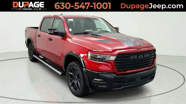New 2026 Molten Red Pearl-Coat Exterior Paint RAM Laramie video 1