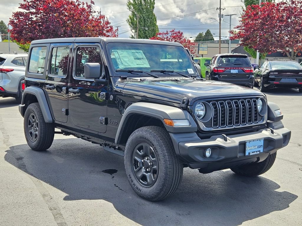 New 2026 Black Clear-Coat Exterior Paint Jeep Sport image 8