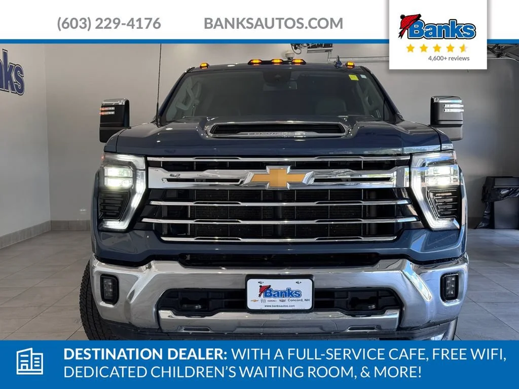Certified Used 2024 Lakeshore Blue Metallic Chevrolet LTZ image 3